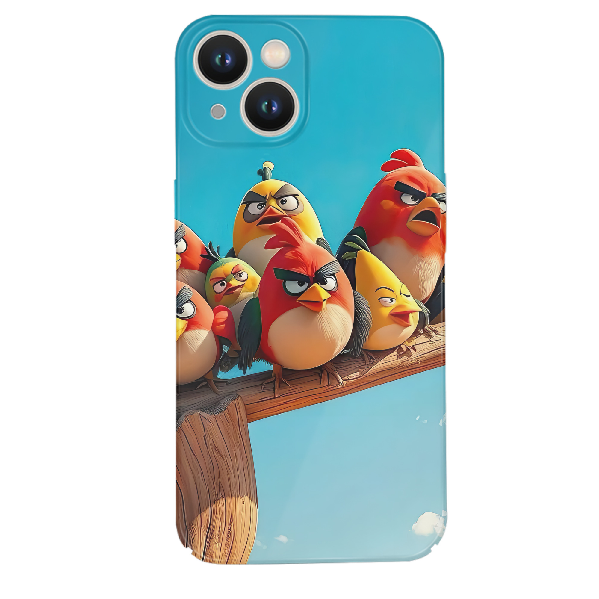 （画像用） Angry Birds アングリーバード 【iPhone 14シリーズ対応】ハードケース